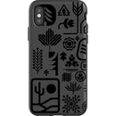 ethnfndr iPhone Flexi Case Earth day black