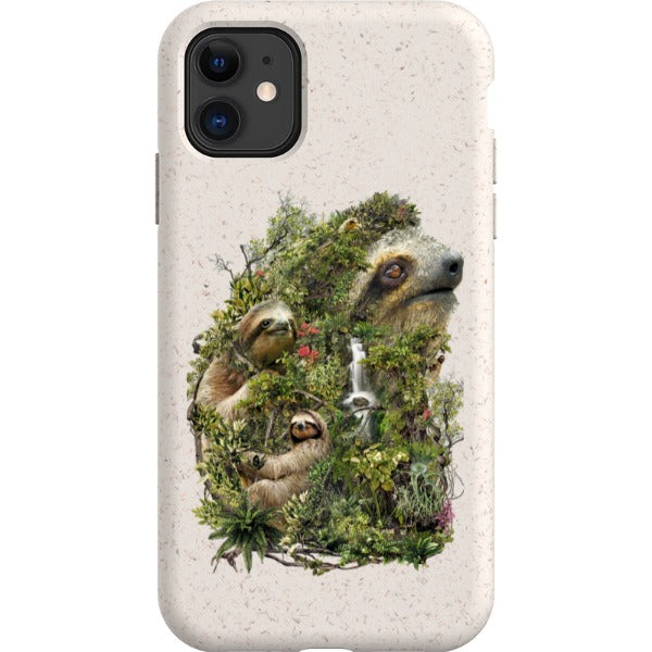 barrettbiggers iPhone Eco-friendly Case sloth