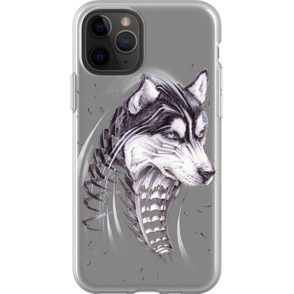 jayn_one iPhone Flexi Case Husky