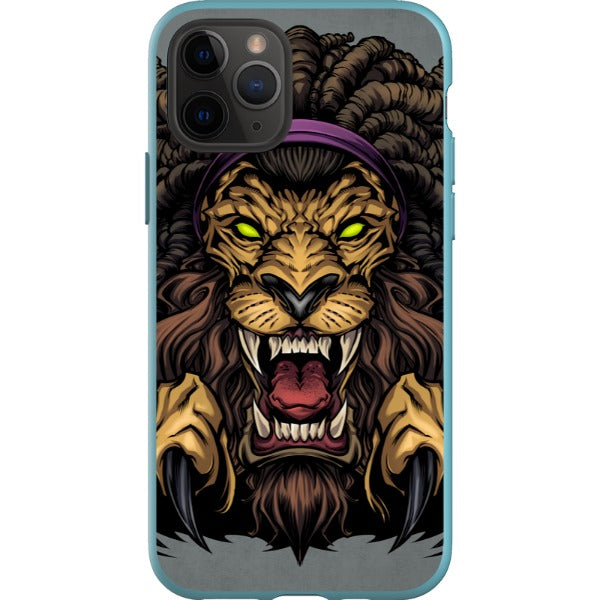 flylanddesigns_brian_allen iPhone Lion With Dreadlocks