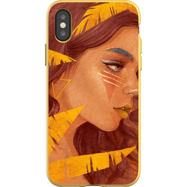 dylanaiello iPhone Gold Feather