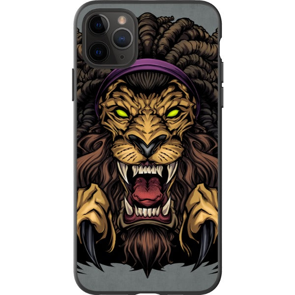 flylanddesigns_brian_allen iPhone Lion With Dreadlocks