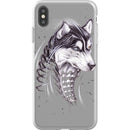 jayn_one iPhone Flexi Case Husky