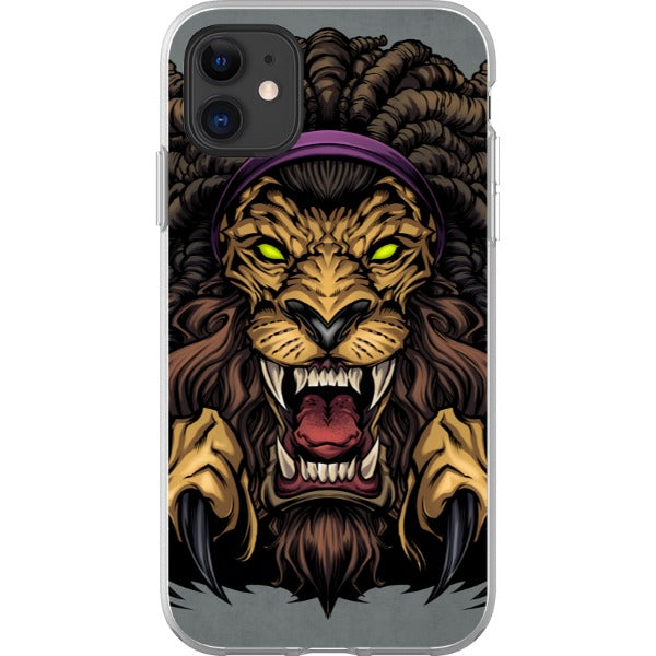 flylanddesigns_brian_allen iPhone Lion With Dreadlocks