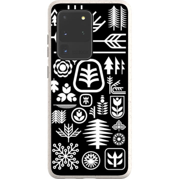 ethnfndr Samsung Eco-friendly Case Earth day white
