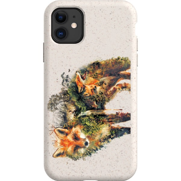 barrettbiggers iPhone Eco-friendly Case foxyshit