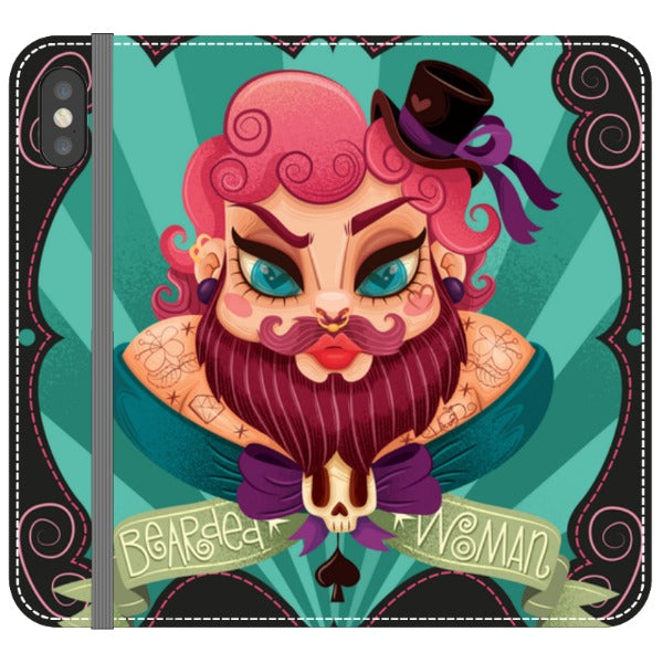hrr.pln iPhone BEARDED WOMAN