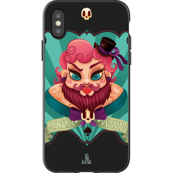 hrr.pln iPhone BEARDED WOMAN