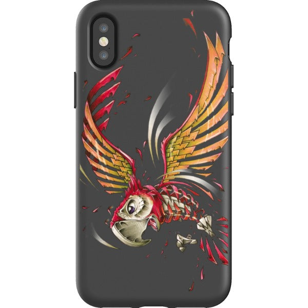 jayn_one iPhone Flexi Case Parrot