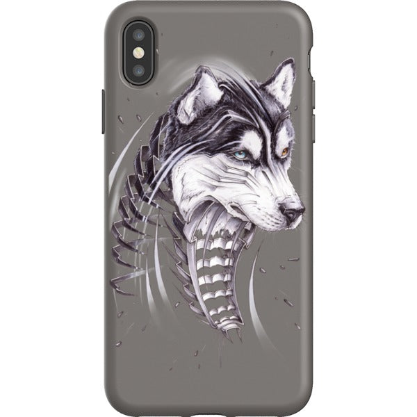 jayn_one iPhone Flexi Case Husky