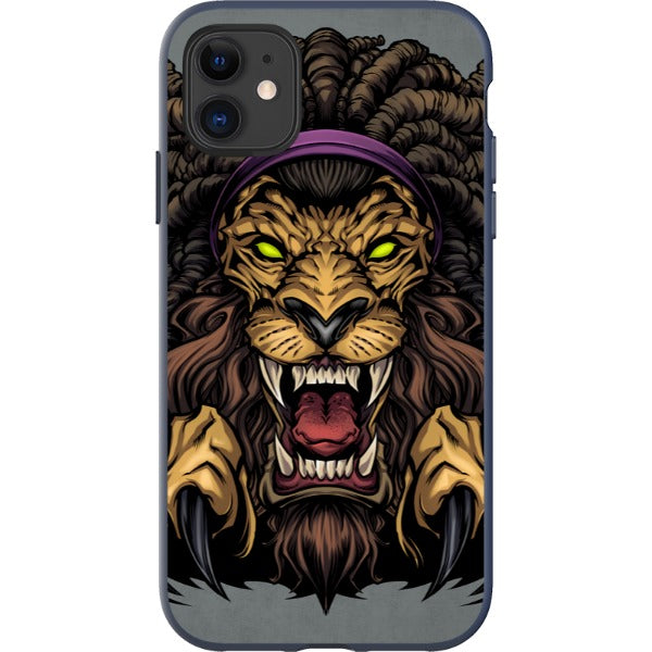 flylanddesigns_brian_allen iPhone Lion With Dreadlocks