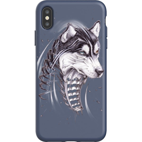 jayn_one iPhone Flexi Case Husky