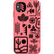 ethnfndr iPhone Flexi Case Earth day black