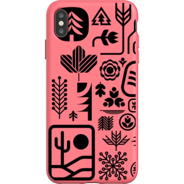 ethnfndr iPhone Flexi Case Earth day black