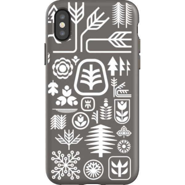 ethnfndr iPhone Flexi Case Earth day white