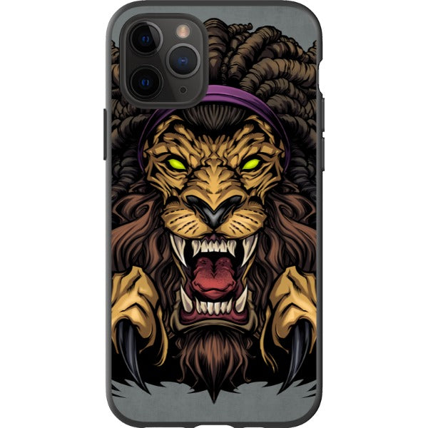 flylanddesigns_brian_allen iPhone Lion With Dreadlocks