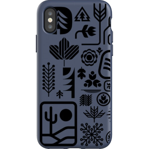 ethnfndr iPhone Flexi Case Earth day black