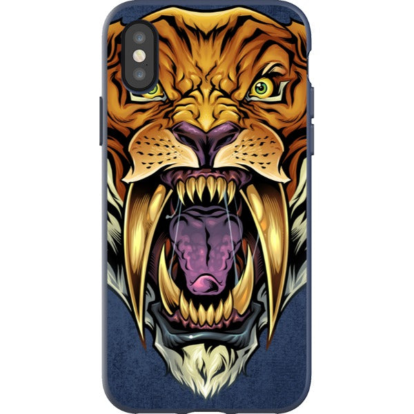 flylanddesigns_brian_allen iPhone Sabertooth Tiger
