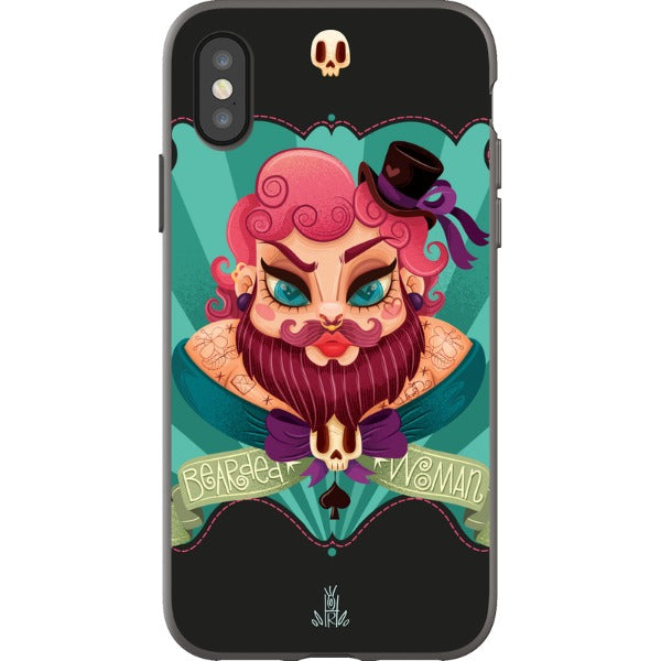 hrr.pln iPhone BEARDED WOMAN