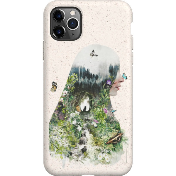 barrettbiggers iPhone Eco-friendly Case Catinthegarden