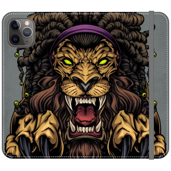 flylanddesigns_brian_allen iPhone Lion With Dreadlocks