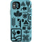 ethnfndr iPhone Flexi Case Earth day black