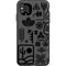 ethnfndr iPhone Flexi Case Earth day black