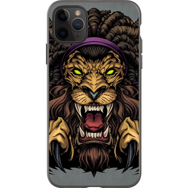 flylanddesigns_brian_allen iPhone Lion With Dreadlocks