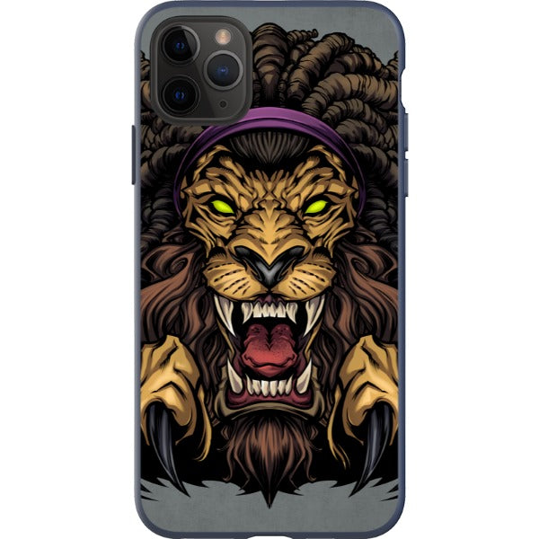 flylanddesigns_brian_allen iPhone Lion With Dreadlocks