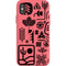 ethnfndr iPhone Flexi Case Earth day black
