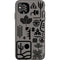 ethnfndr iPhone Flexi Case Earth day black