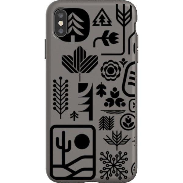 ethnfndr iPhone Flexi Case Earth day black