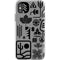 ethnfndr iPhone Flexi Case Earth day black