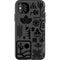 ethnfndr iPhone Flexi Case Earth day black