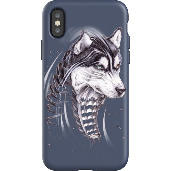 jayn_one iPhone Flexi Case Husky