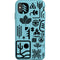ethnfndr iPhone Flexi Case Earth day black