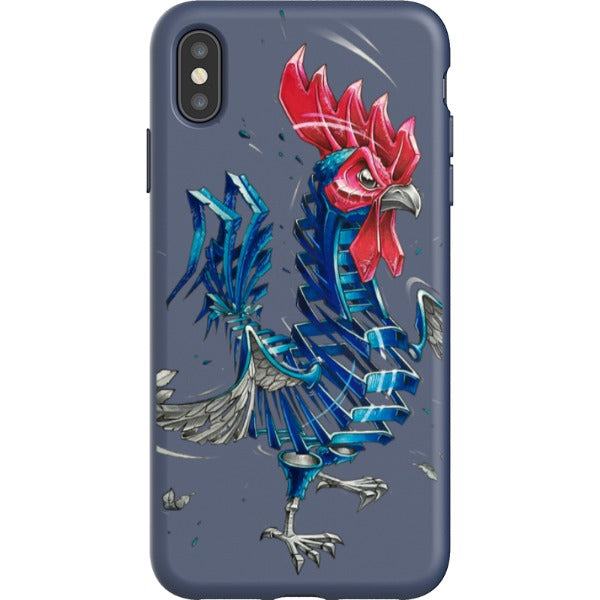 jayn_one iPhone Flexi Case Rooster