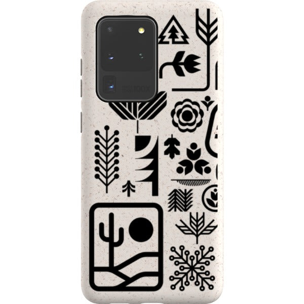 ethnfndr Samsung Eco-friendly Case Earth day black