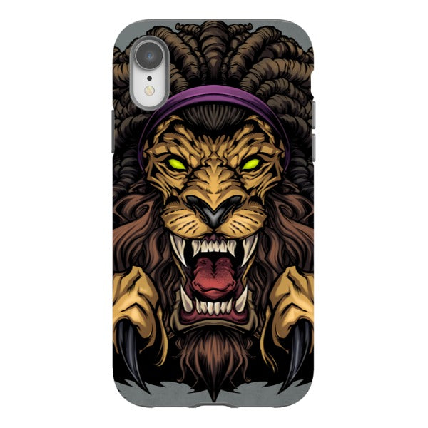 flylanddesigns_brian_allen iPhone Lion With Dreadlocks