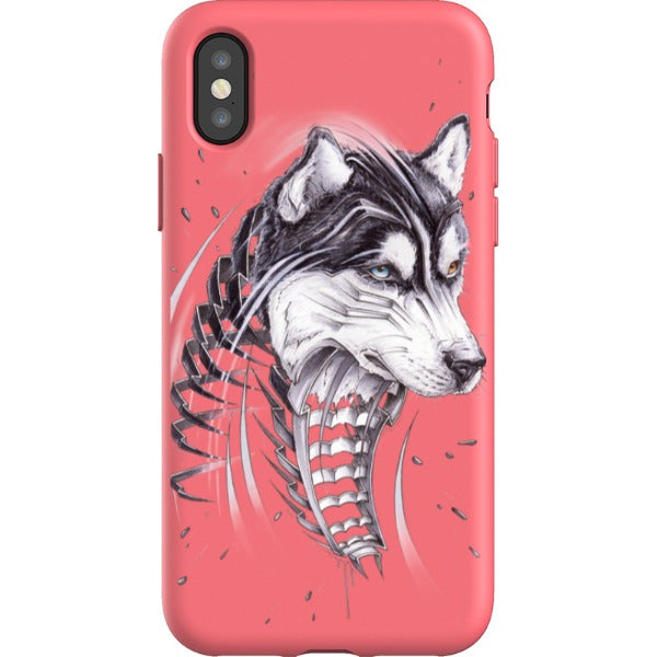 jayn_one iPhone Flexi Case Husky