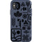 ethnfndr iPhone Flexi Case Earth day black