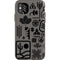 ethnfndr iPhone Flexi Case Earth day black