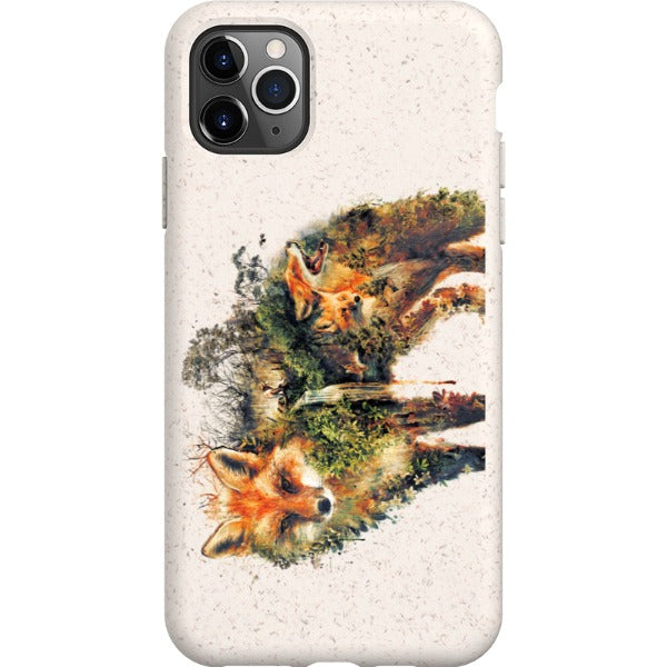 barrettbiggers iPhone Eco-friendly Case foxyshit