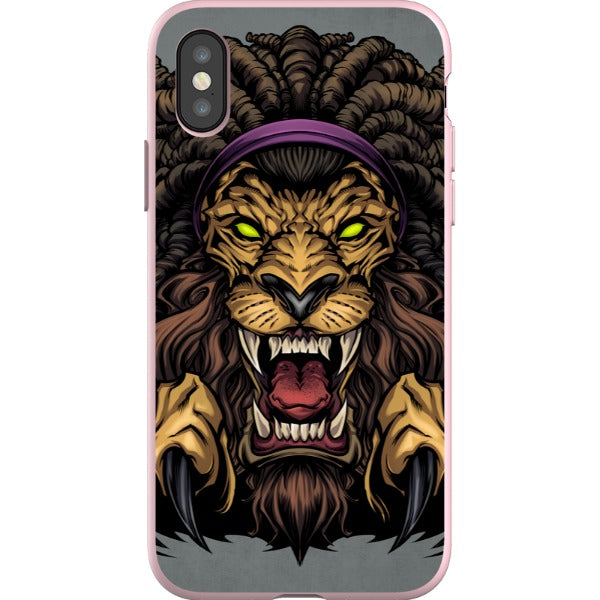 flylanddesigns_brian_allen iPhone Lion With Dreadlocks