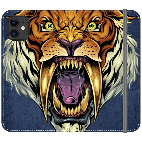 flylanddesigns_brian_allen iPhone Sabertooth Tiger