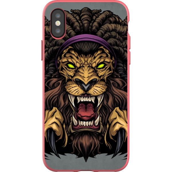 flylanddesigns_brian_allen iPhone Lion With Dreadlocks