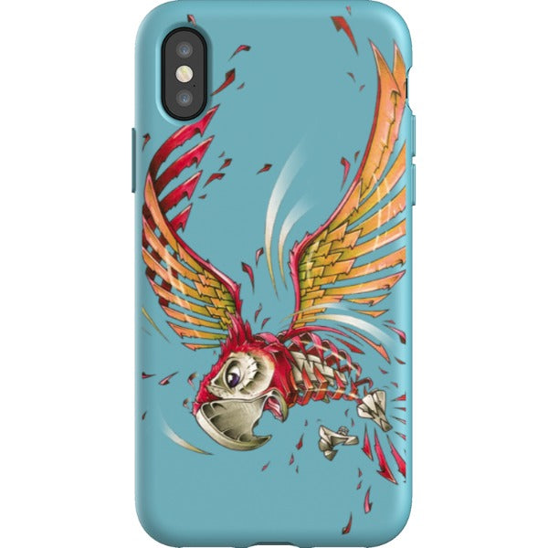 jayn_one iPhone Flexi Case Parrot