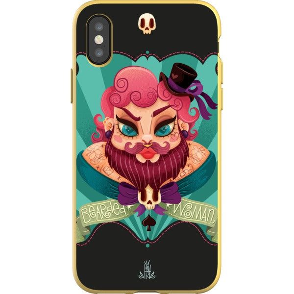 hrr.pln iPhone BEARDED WOMAN