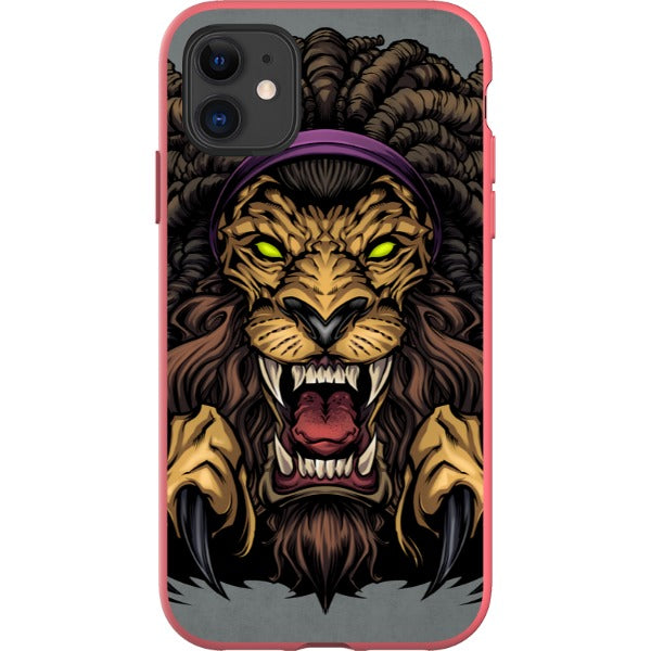 flylanddesigns_brian_allen iPhone Lion With Dreadlocks