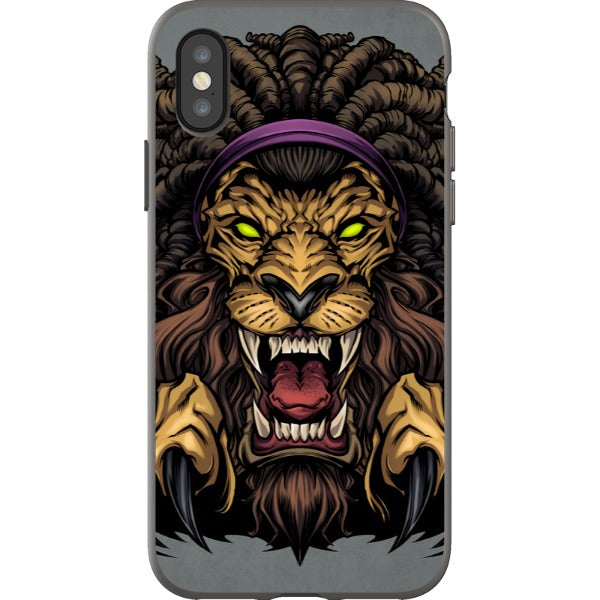 flylanddesigns_brian_allen iPhone Lion With Dreadlocks